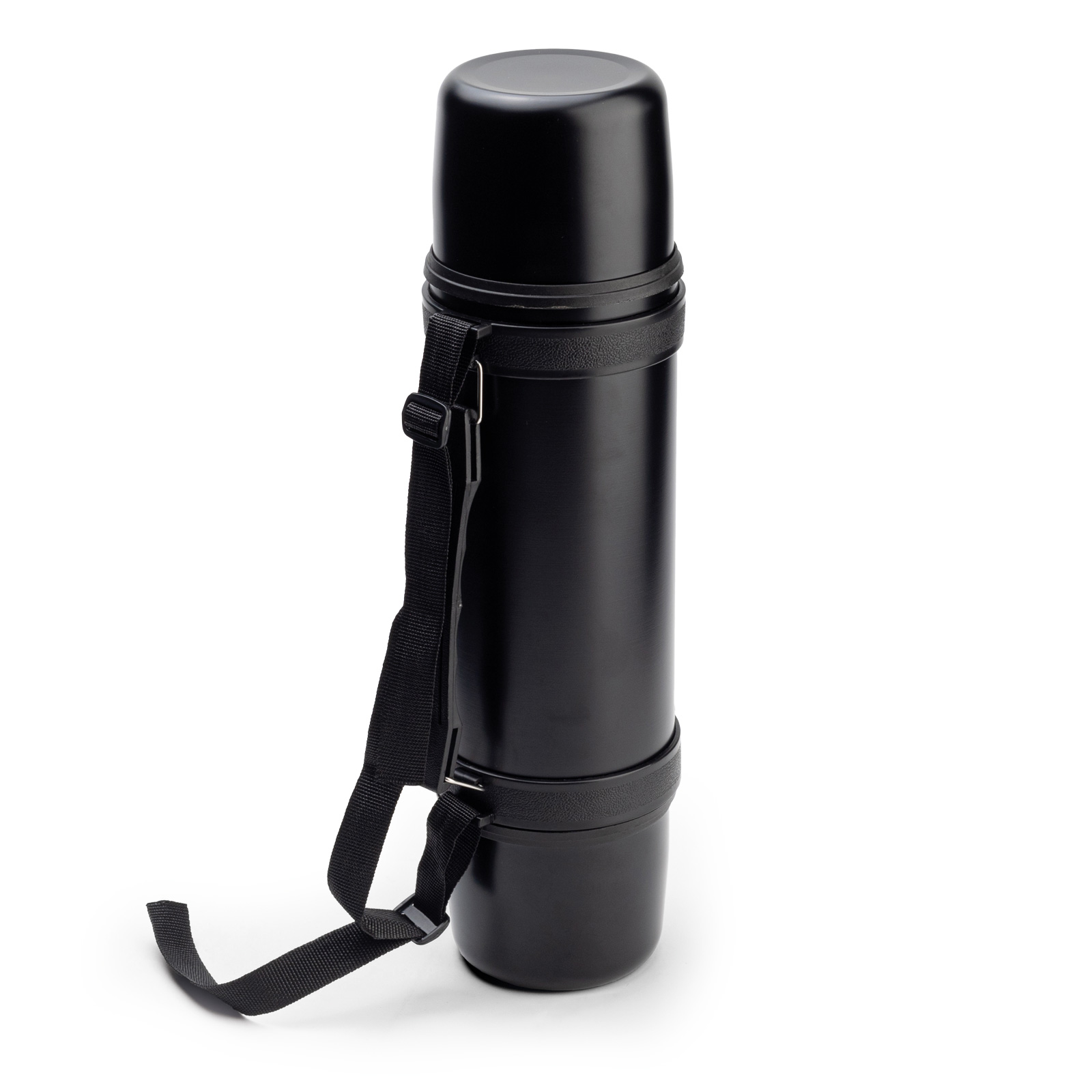 HAZAR SİYAH 1000 ML TERMOS - Promosyon Hediyelik