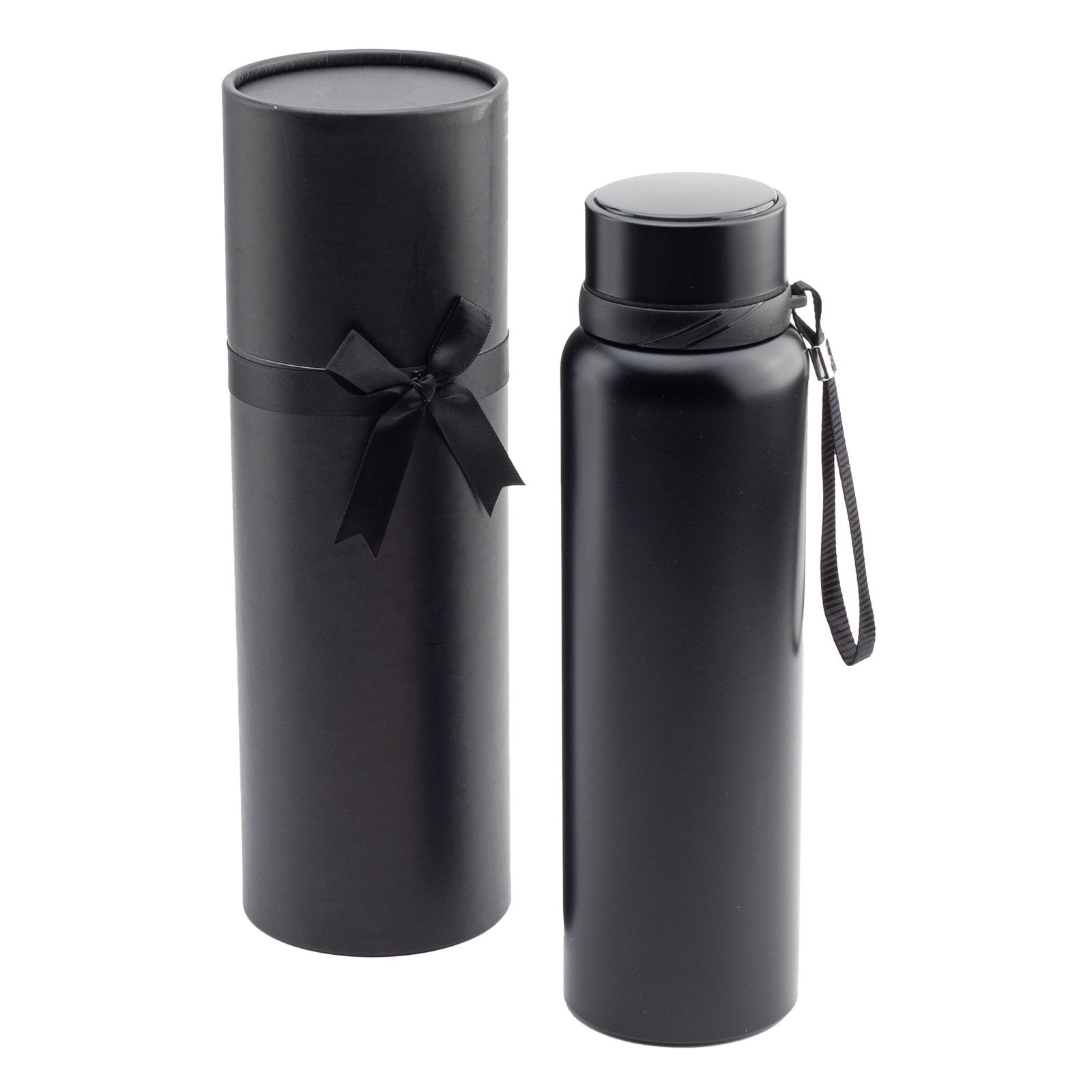 GÖYNÜK SİYAH 1000 ML DERECELİ TERMOS görsel 2