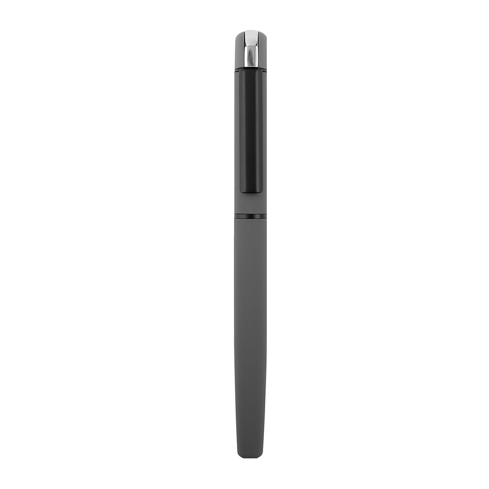 KURŞUNLU GRİ METAL ROLLER KALEM - Promosyon Hediyelik