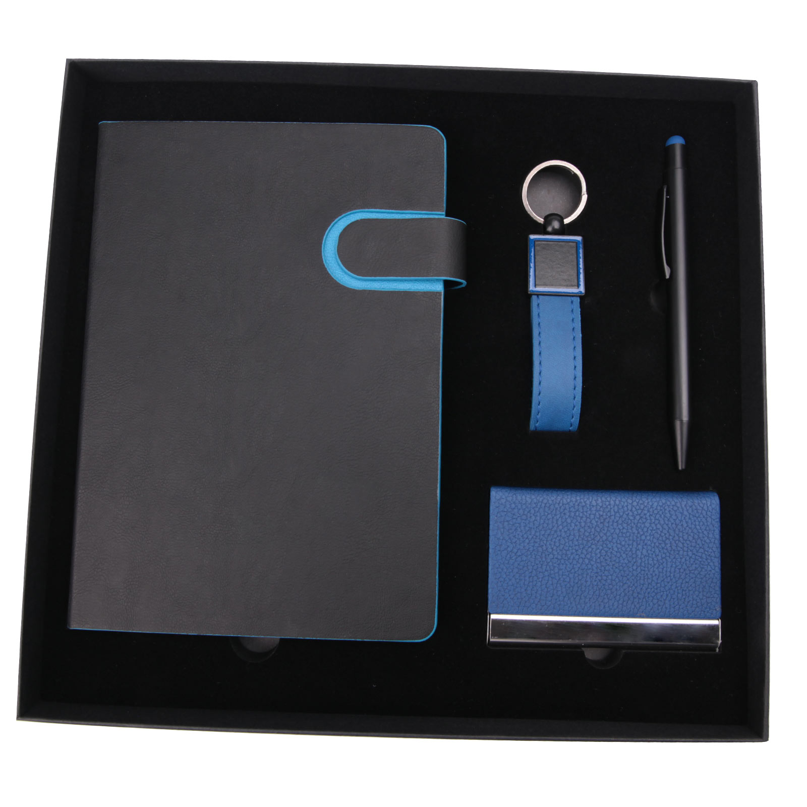 KARGI LACİVERT HEDİYELİK SET - Promosyon Hediyelik