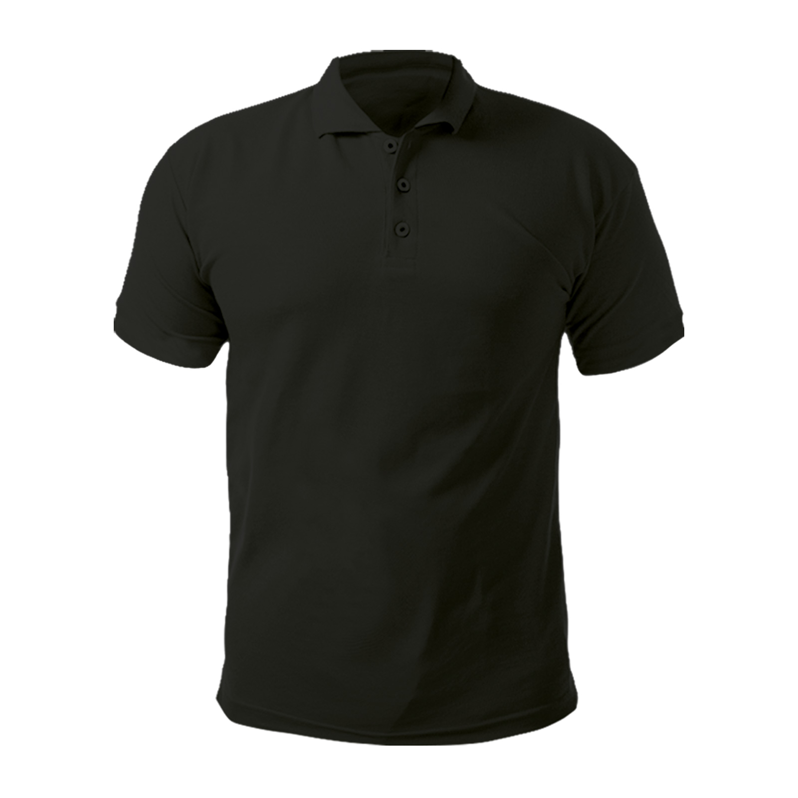 AÇELYA SİYAH XL POLO YAKA TİŞÖRT - Promosyon Hediyelik