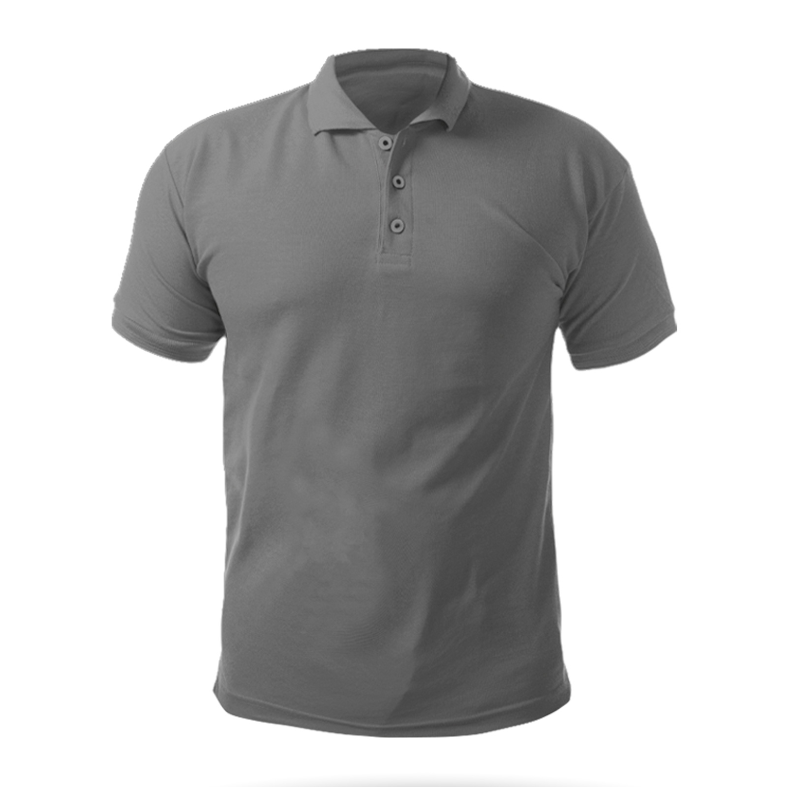 AÇELYA GRİ XL POLO YAKA TİŞÖRT - Promosyon Hediyelik