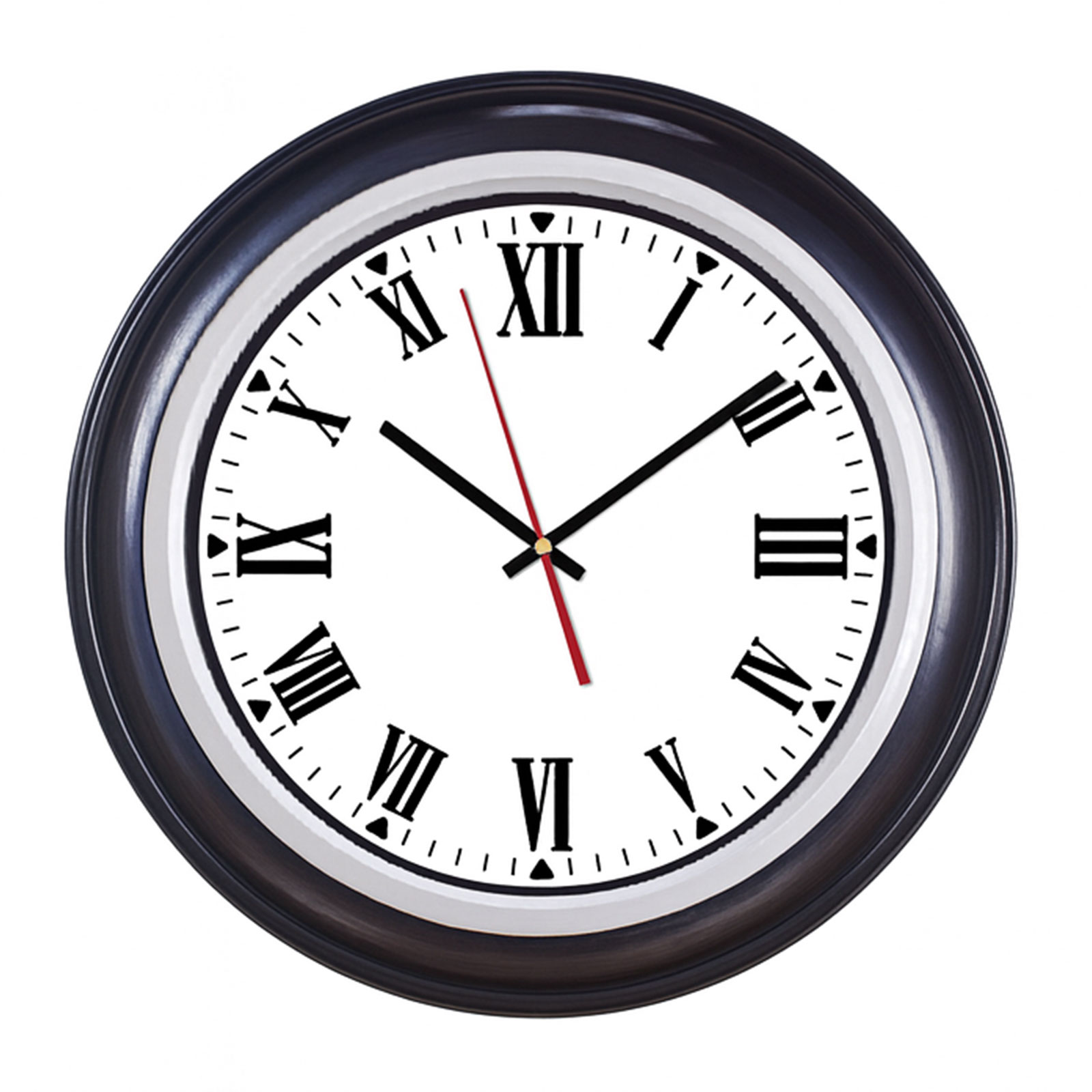 BENDİS509 SİYAH BRİSTOL KADRAN DUVAR SAATİ (400 MM) - Promosyon Hediyelik
