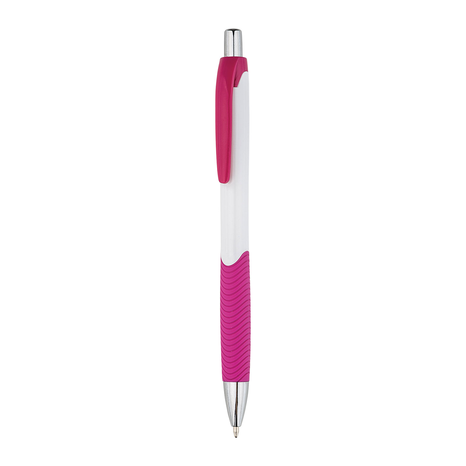 KONYAALTI PEMBE PLASTİK TÜKENMEZ KALEM - Promosyon Hediyelik